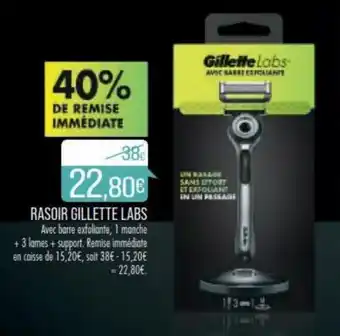 Match RASOIR GILLETTE LABS offre
