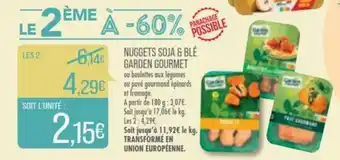 NUGGETS SOJA & BLĂ GARDEN GOURMET