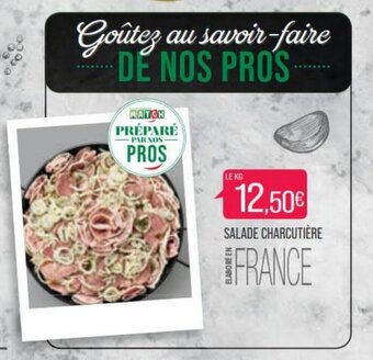 Match SALADE CHARCUTIÈRE offre