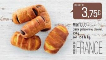 Match MINI DUO offre