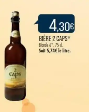 Match BIÈRE 2 CAPS* offre