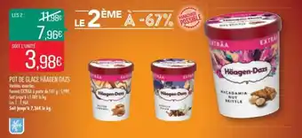 Match POT DE GLACE HÄAGEN DAZS offre