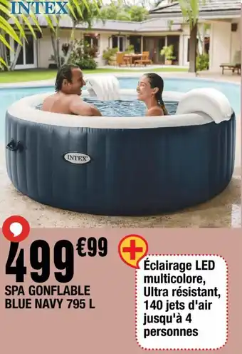 La Foir'Fouille SPA GONFLABLE BLUE NAVY 795 L offre
