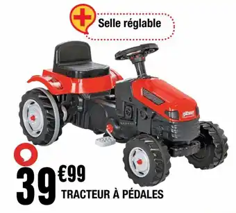 TRACTEUR À PÉDALES