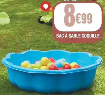 La Foir'Fouille BAC À SABLE COQUILLE offre