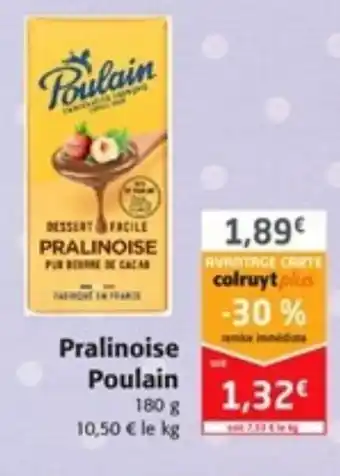 Colruyt Pralinoise Poulain offre