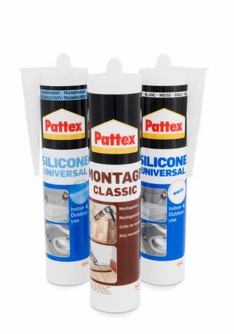 Action Colle de montage ou mastic silicone offre