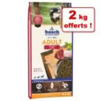 Zooplus Croquettes bosch adult agneau, riz pour chien 15 kg + 2 kg offerts ! offre