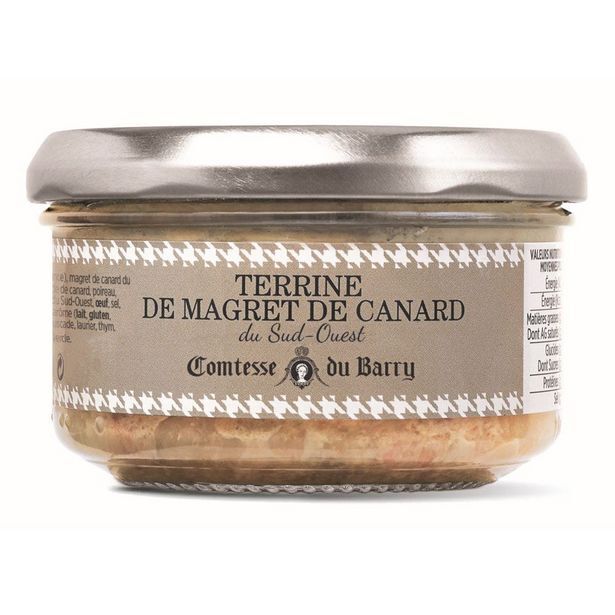 Promo Terrine de magret de canard du sudouest chez Comtesse du Barry