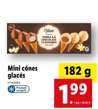 Lidl Mini cônes glacés offre
