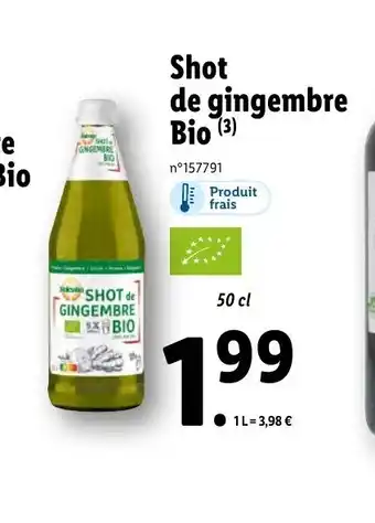 SHOT de GINGEMBRE BIO