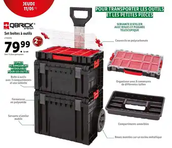 Lidl Set boîtes à outils offre