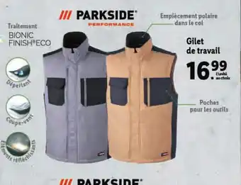 Lidl Gilet de travail offre