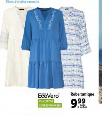 Lidl Robe tunique offre
