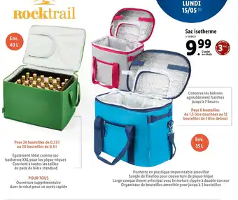 Lidl Sac isotherme offre