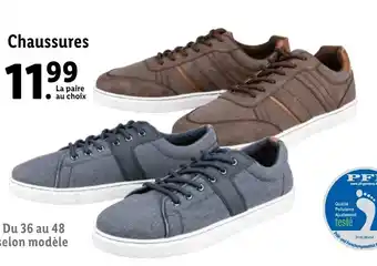 Lidl Chaussures offre