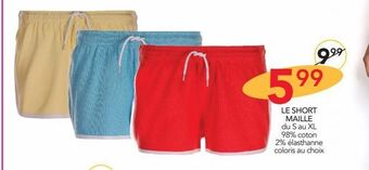 Stokomani Le short maille offre
