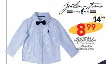 Stokomani La chemise + noeud papillon offre