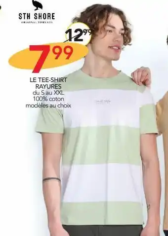 Stokomani Le t-shirt rayures offre