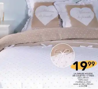 Stokomani La parure housse de couette + 2 taies offre