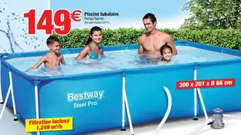 Bazarland Piscine tubulaire offre