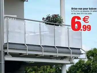 Bazarland Brise-vue pour balcon offre