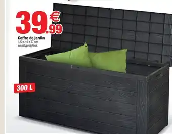 Bazarland Coffre de jardin offre
