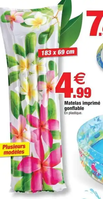 Bazarland Matelas imprime gonflable offre