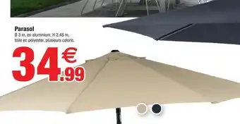 Bazarland Parasol offre