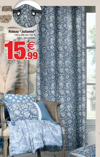 Bazarland Rideau julianne offre