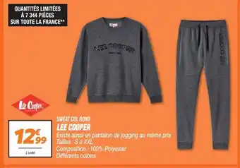 Sweat col rond lee cooper
