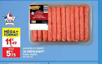ALDI 36 Chipolatas offre