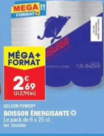 ALDI BOISSON ÉNERGISANTE offre