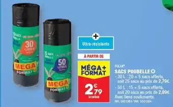 ALDI SACS POUBELLE offre