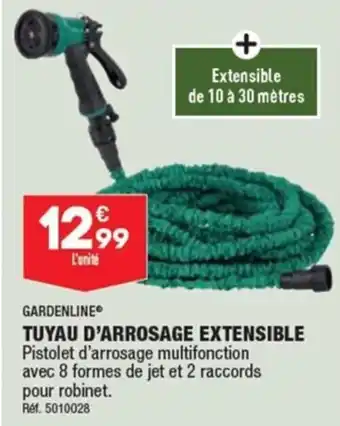TUYAU D'ARROSAGE EXTENSIBLE