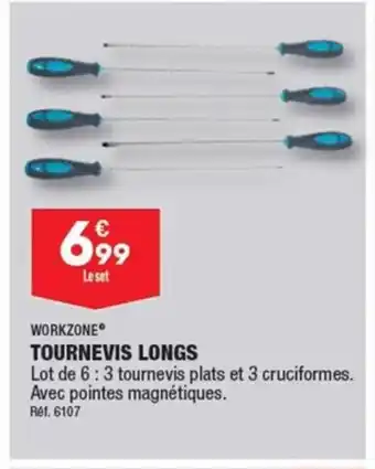ALDI WORKZONE TOURNEVIS LONGS offre