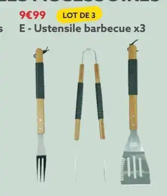 Gifi Ustensile barbecue offre