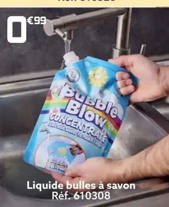 Gifi Liquide bulles a savon offre