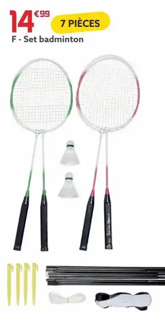 Gifi Set badminton offre