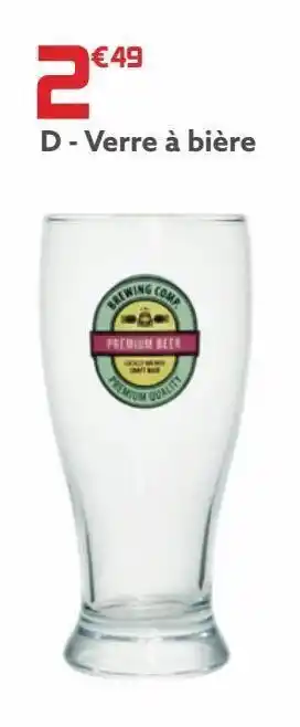 Verre a biere