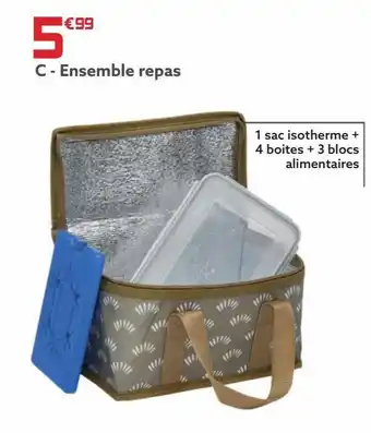 Gifi Ensemble repas offre