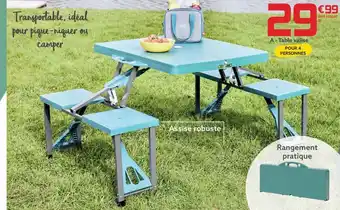 Gifi Table valise offre