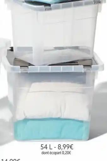 Gifi Rangement 54l offre
