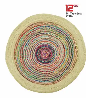 Gifi Tapis jute offre