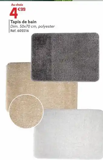 Gifi Tapis de bain offre