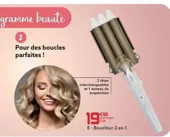 Gifi Boucleur 2 en 1 offre