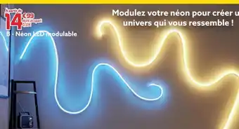 Gifi Neon led modulable offre