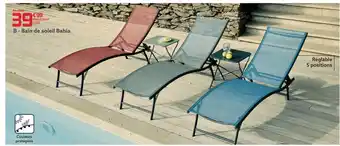 Gifi Bain de soleil bahia offre