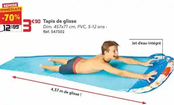 Tapis de glisse
