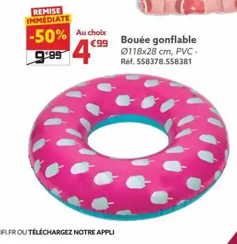 Gifi Bouée gonflable offre